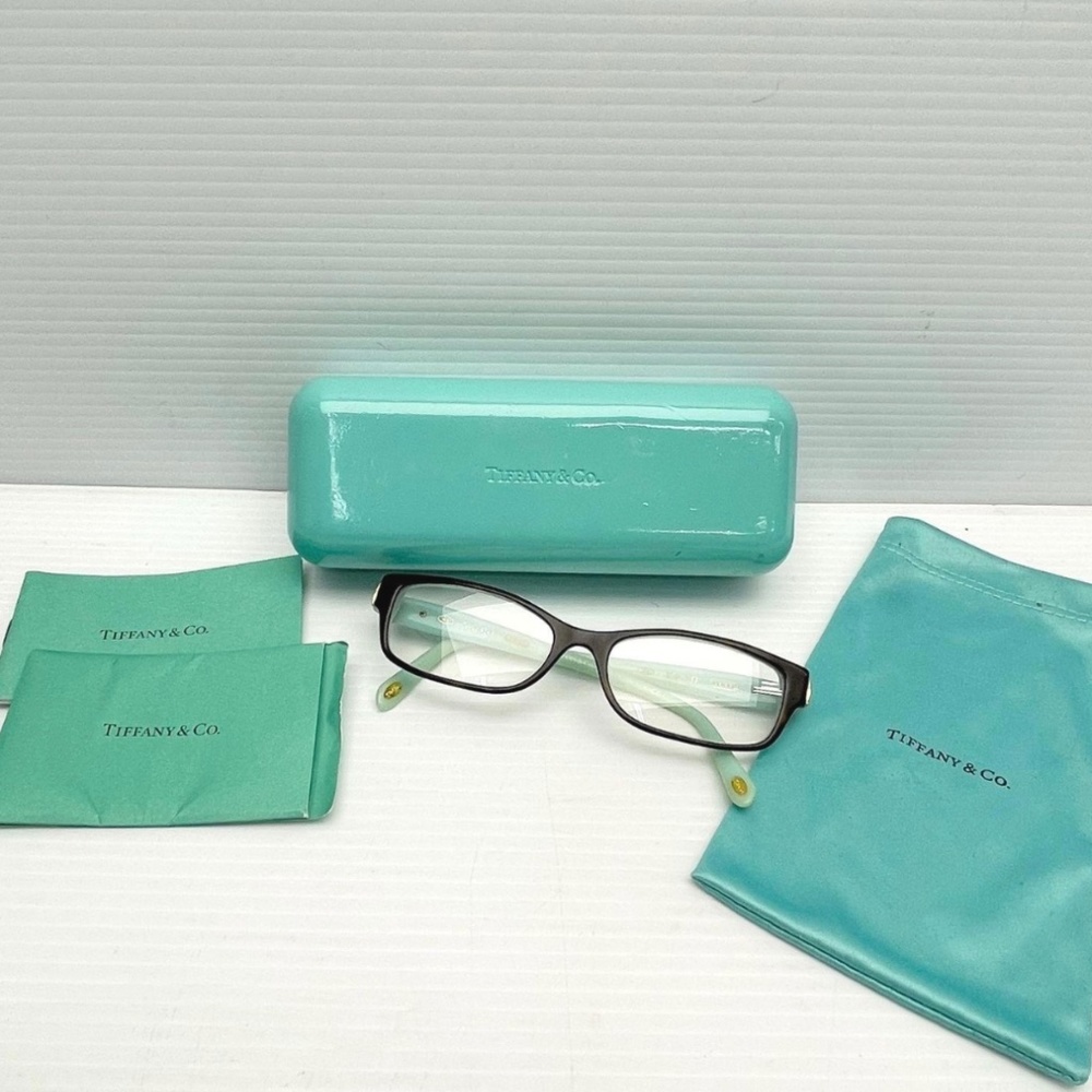 Tiffany & Co. Prescription Glasses With Case, Pouch, Certificate of Authenticity